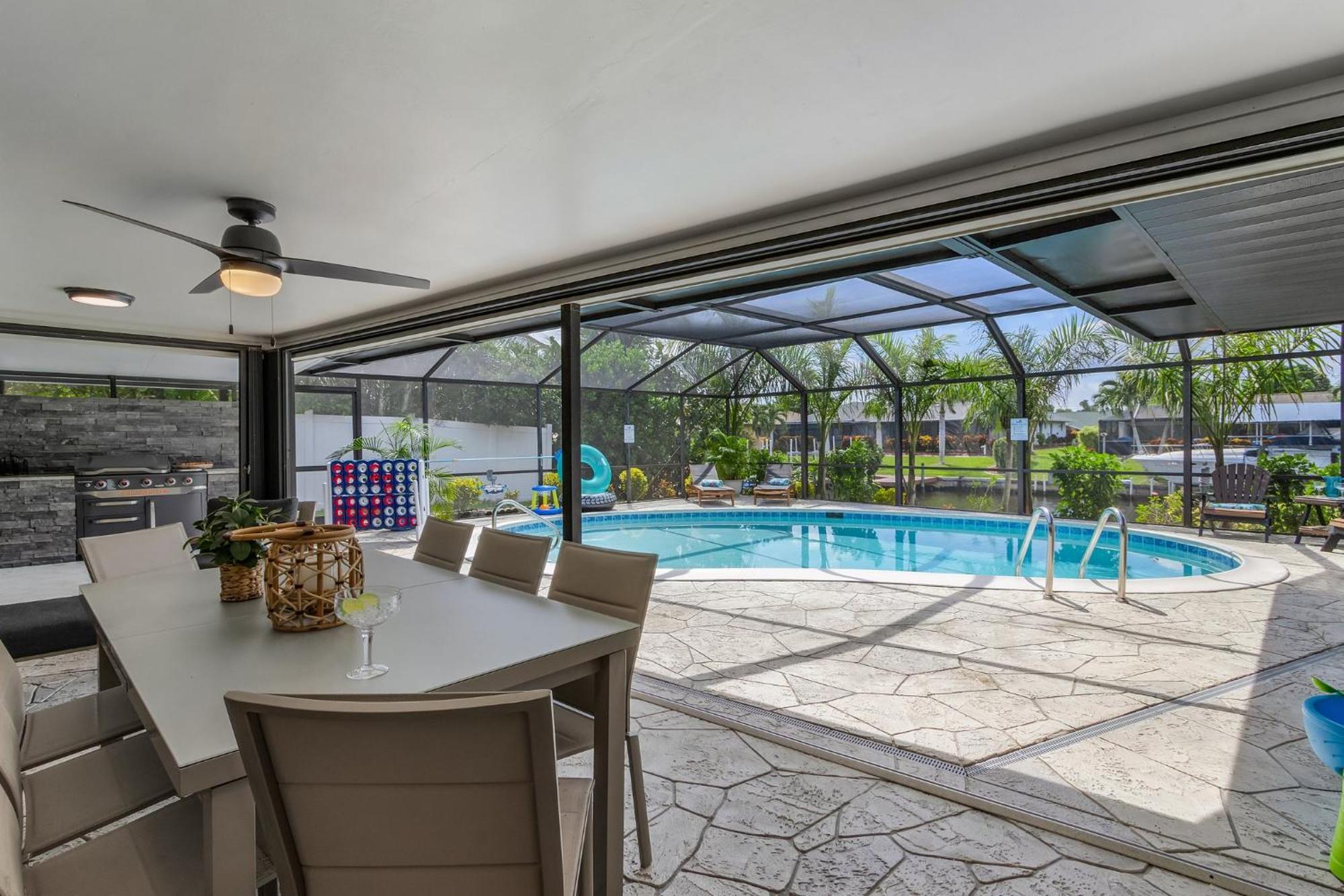 Gulf Access, Kayaks, Heated Pool - Cape By The Ocean - Roelens Villa Cape Coral Eksteriør billede