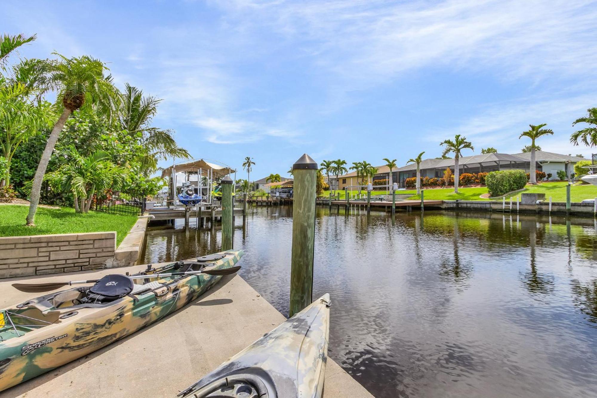 Gulf Access, Kayaks, Heated Pool - Cape By The Ocean - Roelens Villa Cape Coral Eksteriør billede