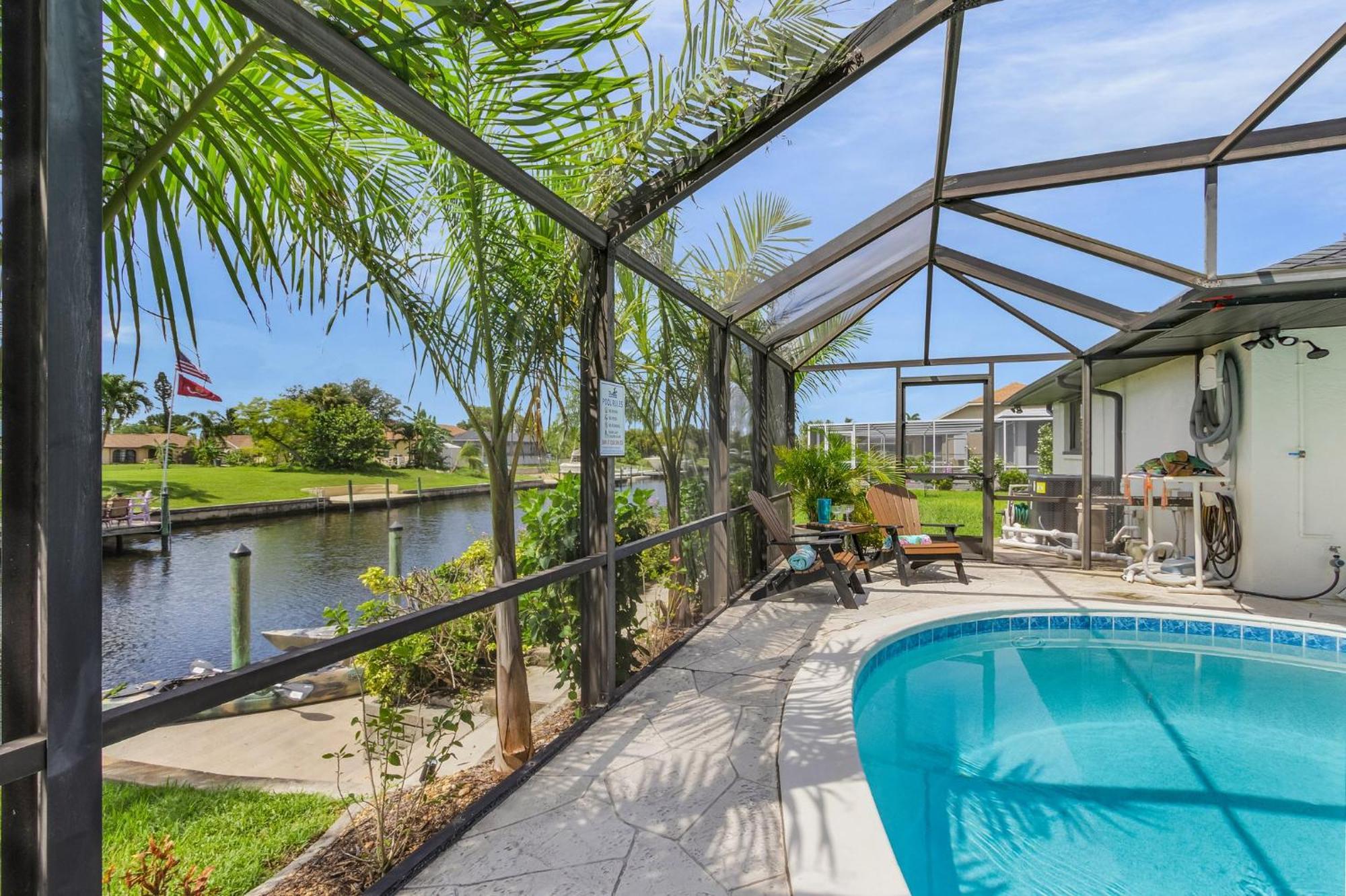 Gulf Access, Kayaks, Heated Pool - Cape By The Ocean - Roelens Villa Cape Coral Eksteriør billede