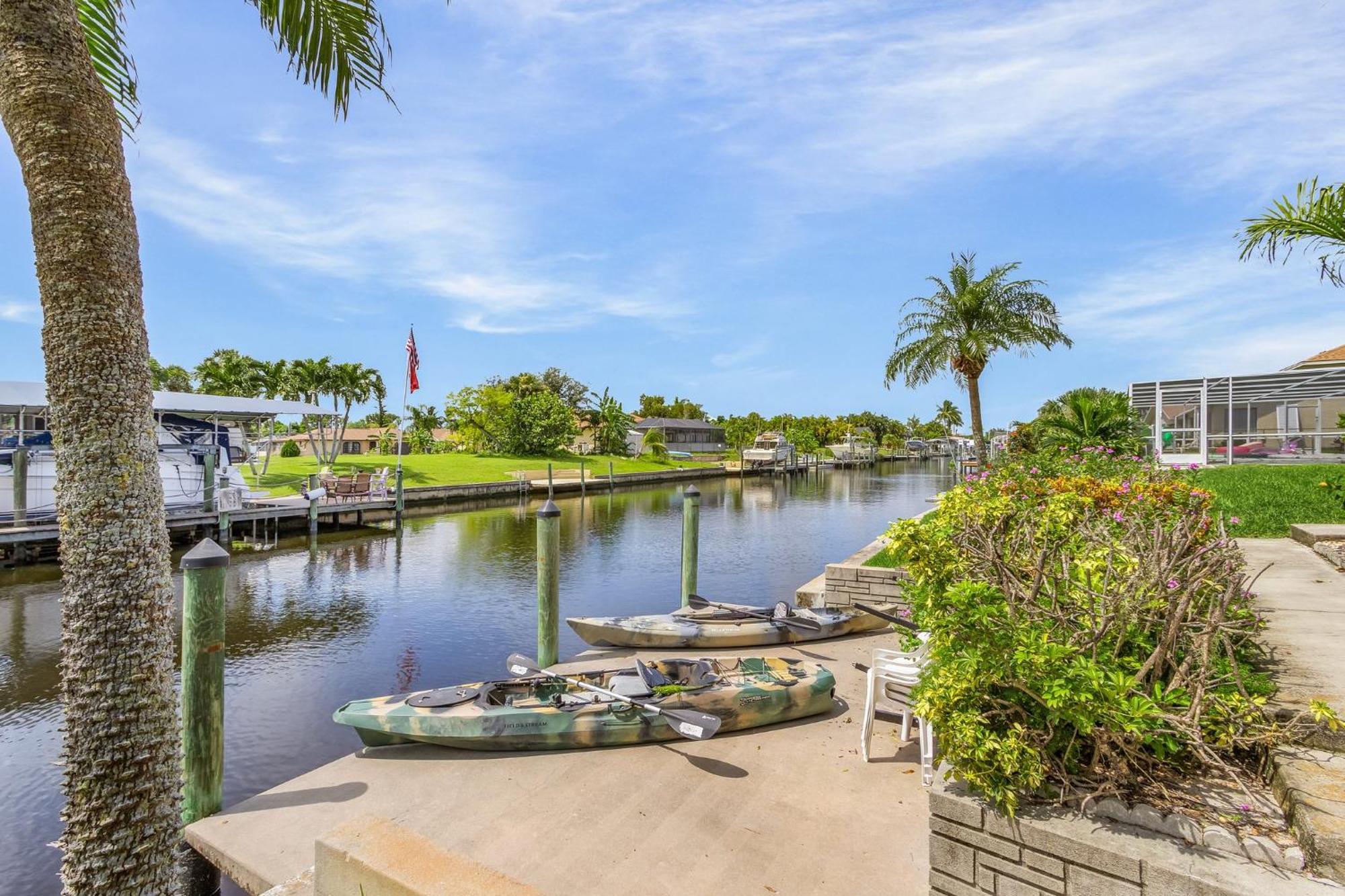 Gulf Access, Kayaks, Heated Pool - Cape By The Ocean - Roelens Villa Cape Coral Eksteriør billede