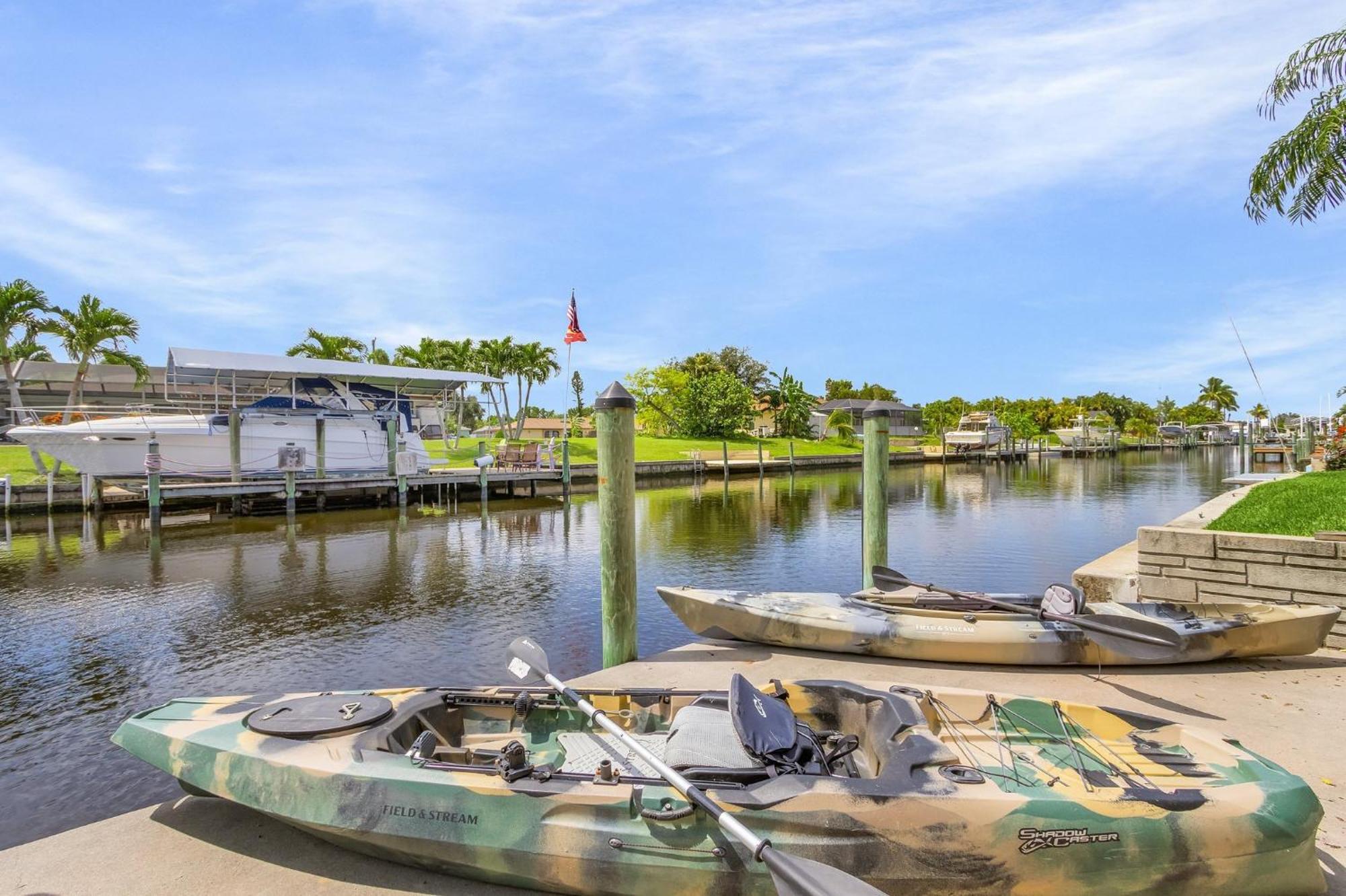 Gulf Access, Kayaks, Heated Pool - Cape By The Ocean - Roelens Villa Cape Coral Eksteriør billede