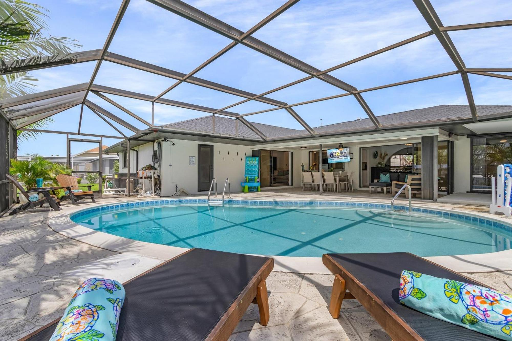 Gulf Access, Kayaks, Heated Pool - Cape By The Ocean - Roelens Villa Cape Coral Eksteriør billede